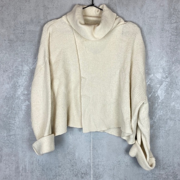 JOA surplice turtleneck sweater - Picture 2 of 9